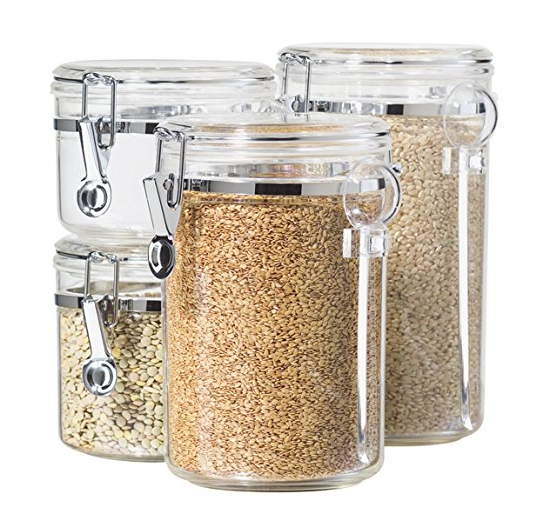 Acrylic Canister Set Travmad